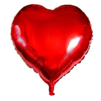 Comprar o produto de Balão/Bexiga Metalizado Coração Vermelho 61 cm em Artigos para Festas pela empresa Toner e Cartuchos Dalmeida Distribuidora em Bauru, SP por Solutudo