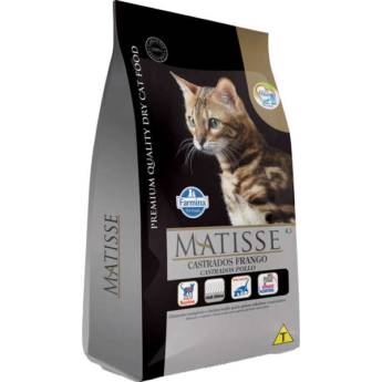 Comprar o produto de Ração Farmina Matisse Frango para Gatos Adultos Castrados em Ração para Gatos em Ourinhos, SP por Solutudo