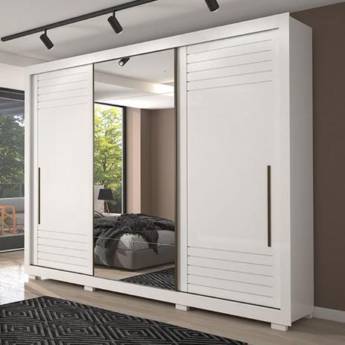 Comprar o produto de Roupeiro Panan Vitória 3 em Guarda Roupas em Foz do Iguaçu, PR por Solutudo