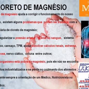 Comprar o produto de Cloreto de Magnésio em A Classificar em Itatiba, SP por Solutudo