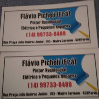 Comprar o produto de Flavio Picheli Pintor ( Frá) em Manutenção em Santa Cruz do Rio Pardo, SP por Solutudo