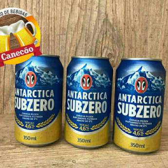 Comprar o produto de Cerv. Subzero 350ml c/12 em Cervejas em Botucatu, SP por Solutudo