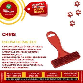 Comprar o produto de Escova Rastelo U201 Crhis em Artigos Pets em Divinópolis, MG por Solutudo