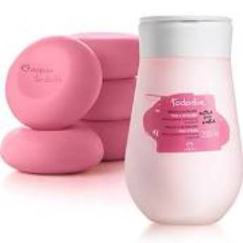 Comprar o produto de Presente Natura Tododia - Desodorante Hidratante + Sabonetes em Barra em Banho e Higiene em Itatiba, SP por Solutudo