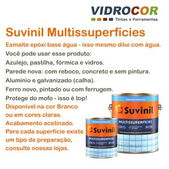 Comprar o produto de SUVINIL EPÓXI BASE ÁGUA em Linha Imobiliária em Barra Bonita, SP por Solutudo
