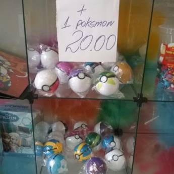 Comprar o produto de Pokebola + Pokemon em Outros em Jundiaí, SP por Solutudo