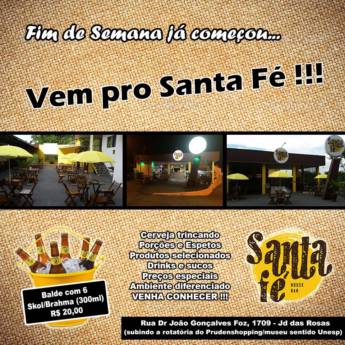 Comprar o produto de Santa Fé House Bar em Outros Serviços em Presidente Prudente, SP por Solutudo