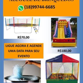 Comprar o produto de John William Aluguel de Brinquedos em Outros Serviços em Presidente Prudente, SP por Solutudo