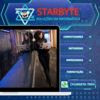 Comprar o produto de Star Byte Soluções em Informática em Assistência Técnica em Botucatu, SP por Solutudo