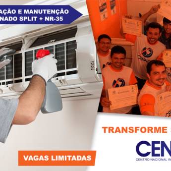 Comprar o produto de Curso de Instalação e Manutenção de Ar Condicionado Split + NR-35 em Outros Serviços em Birigui, SP por Solutudo