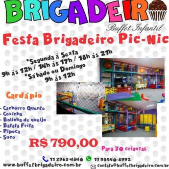 Comprar o produto de festa Brigadeiro Pic - Nic em Outros Serviços em Jundiaí, SP por Solutudo