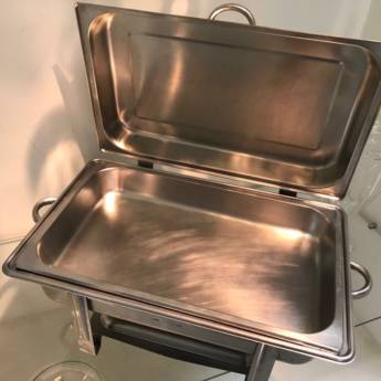 Comprar o produto de Rechaud de inox em Tudo para Festas em Jundiaí, SP por Solutudo