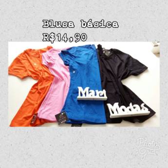 Comprar o produto de Blusa Básica em Feminino em Aracaju, SE por Solutudo