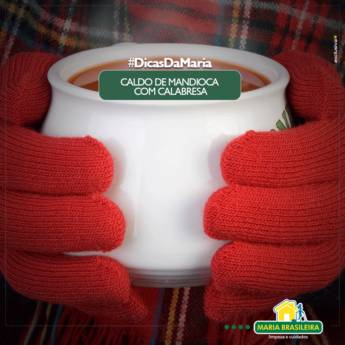 Comprar o produto de Dicas da Maria - Caldo de Mandioca com Calabresa! em Outros Serviços em Jundiaí, SP por Solutudo