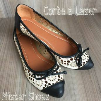 Comprar o produto de Alta tecnologia, corte a Laser mais um diferencial em ser Mister Shoes!!! em Feminino em Jundiaí, SP por Solutudo