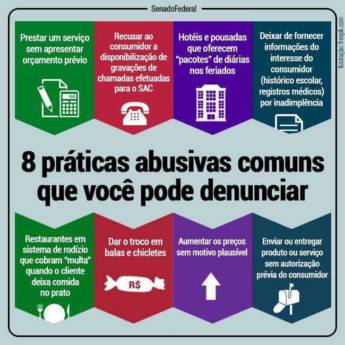 Comprar o produto de 8 Práticas abusivas comuns que você pode denunciar.  em A Classificar em Araçatuba, SP por Solutudo