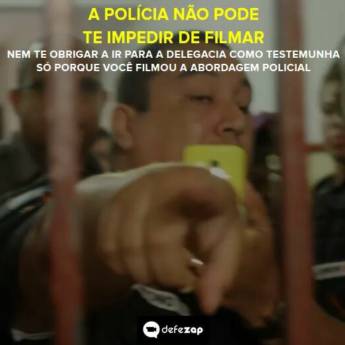 Comprar o produto de A policia não pode te impedir de filmar.  em A Classificar em Araçatuba, SP por Solutudo