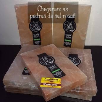 Comprar o produto de Pedra de sal rosa em Alimentação Saudável em Aracaju, SE por Solutudo