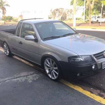 Comprar o produto de Saveiro 1.6 Surf Prata 09/09 Flex  em Saveiro em Birigui, SP por Solutudo