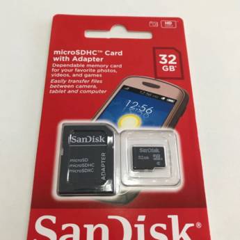 Comprar o produto de Cartão de Memória SanDisk Ultra MicroSDHC 32 GB em Cartões de Memória em Araçatuba, SP por Solutudo