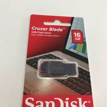 Comprar o produto de Cruzer Blade USB Flash Drive 16 GB  em Pen Drives em Araçatuba, SP por Solutudo