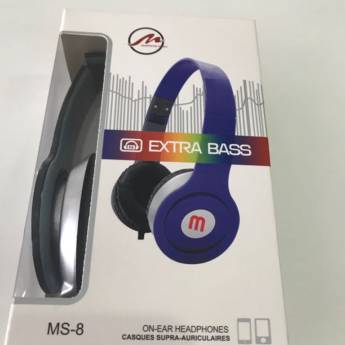 Comprar o produto de Fone de Ouvido Extra Bass On-Ear Headphone em Fones e Kits Viva Voz em Araçatuba, SP por Solutudo