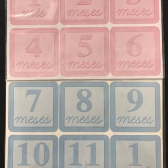 Comprar o produto de Adesivo para Mesversário em A Classificar em Araçatuba, SP por Solutudo