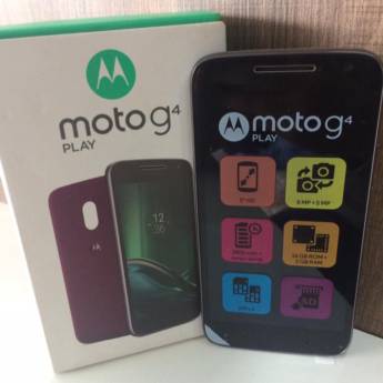Comprar o produto de Motorola Moto G4 Play em Celulares e Smartphones em Araçatuba, SP por Solutudo