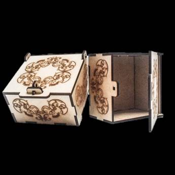 Comprar o produto de Caixa em MDF com arabesco em Copiadoras e  Acessórios em Aracaju, SE por Solutudo