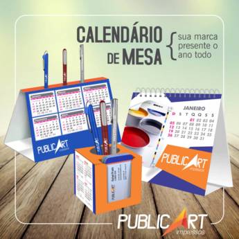 Comprar o produto de Calendário de mesa em Outros Serviços em Aracaju, SE por Solutudo
