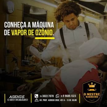 Comprar produto Máquina de vapor ozônio em Outros Serviços pela empresa O Mestre Barbeiro em Aracaju, SE