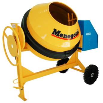 Comprar o produto de BETONEIRA MENEGOTTI PROFISSIONAL 400 LTS C/MOTOR 2 CAVALOS MONOFÁSICO em A Classificar em Presidente Prudente, SP por Solutudo