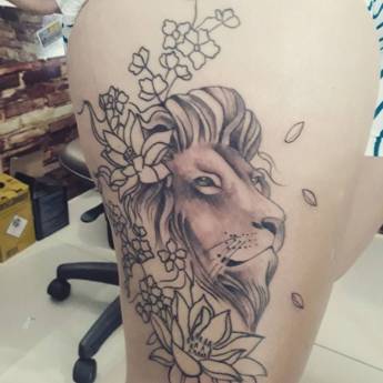 Comprar o produto de Tatuagem Leão  em Outros Serviços em Araçatuba, SP por Solutudo