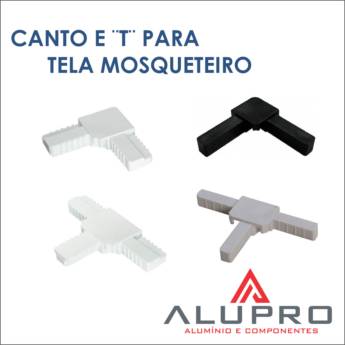 Comprar o produto de Canto E "T" para tela mosqueteiro em Outros em Botucatu, SP por Solutudo
