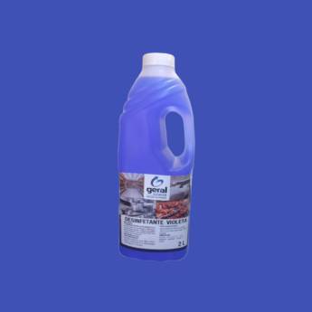 Comprar o produto de Desinfetante violeta 2 lts Geral Química  em Produtos de Limpeza em Jundiaí, SP por Solutudo