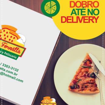Comprar o produto de Pizza em dobro no delivery em Alimentos e Bebidas em Aracaju, SE por Solutudo