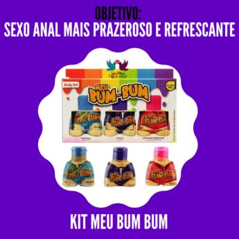 Comprar o produto de Kit Meu Bum Bum - Da 14ª. Categoria: Vá Além...  Sexo Anal em Anal em Belo Horizonte, MG por Solutudo
