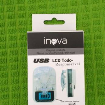 Comprar o produto de Carregador Bateria Universal Inova Usb/lcd em De Baterias em Aracaju, SE por Solutudo