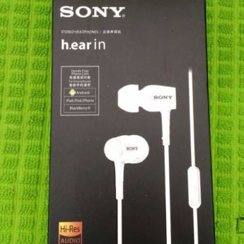 Comprar o produto de Fone sony h.ear in em Fones em Aracaju, SE por Solutudo