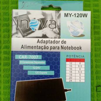 Comprar o produto de Adaptador de alimentação para Notebook em Fontes em Aracaju, SE por Solutudo
