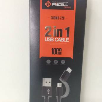 Comprar o produto de Cabo USB 2 em 1 com alta qualidade em Cabos em Aracaju, SE por Solutudo