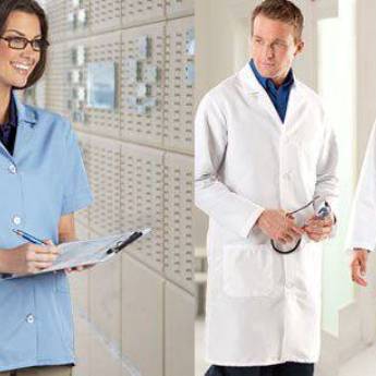 Comprar o produto de Jalecos brancos de ML/MC todos os tamanhos. Personalizados e a pronta entrega. em Calçados, Roupas e Bolsas em Botucatu, SP por Solutudo