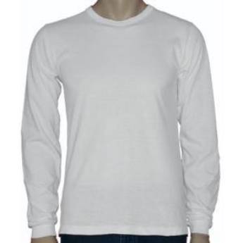 Comprar o produto de Camisetas brancas lisas M/C, Baby Look e M/L (a pronta entrega) em Uniformes Escolares em Botucatu, SP por Solutudo