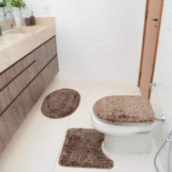 Comprar o produto de Jogo de banheiro Cronos   em Tapetes para Banheiro em Osasco, SP por Solutudo