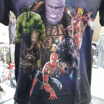 Comprar o produto de Camisetas Marvel Licenciada em Camisetas e Blusas em Caraguatatuba, SP por Solutudo