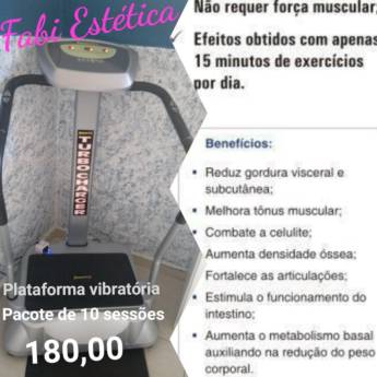 Comprar o produto de Plataforma Vibratória em Clínicas de Estética e Beleza em Bauru, SP por Solutudo