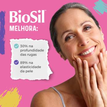 Comprar o produto de Biosil 260 mg 60 cápsulas em Anti-Rugas pela empresa Farmalu - Farmácia de Manipulação em Atibaia, SP por Solutudo