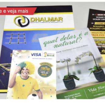 Comprar o produto de Impressos Promocionais em Gráficas e Impressão em Bauru, SP por Solutudo