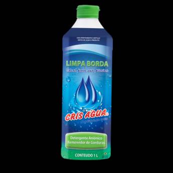 Comprar o produto de  LIMPA BORDA 1L CRIS ÁGUA em Produtos para Piscina em Itatiba, SP por Solutudo