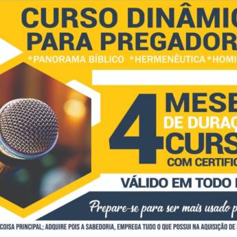 Comprar o produto de Curso Dinâmico para Pregadores em Cursos em Araçatuba, SP por Solutudo